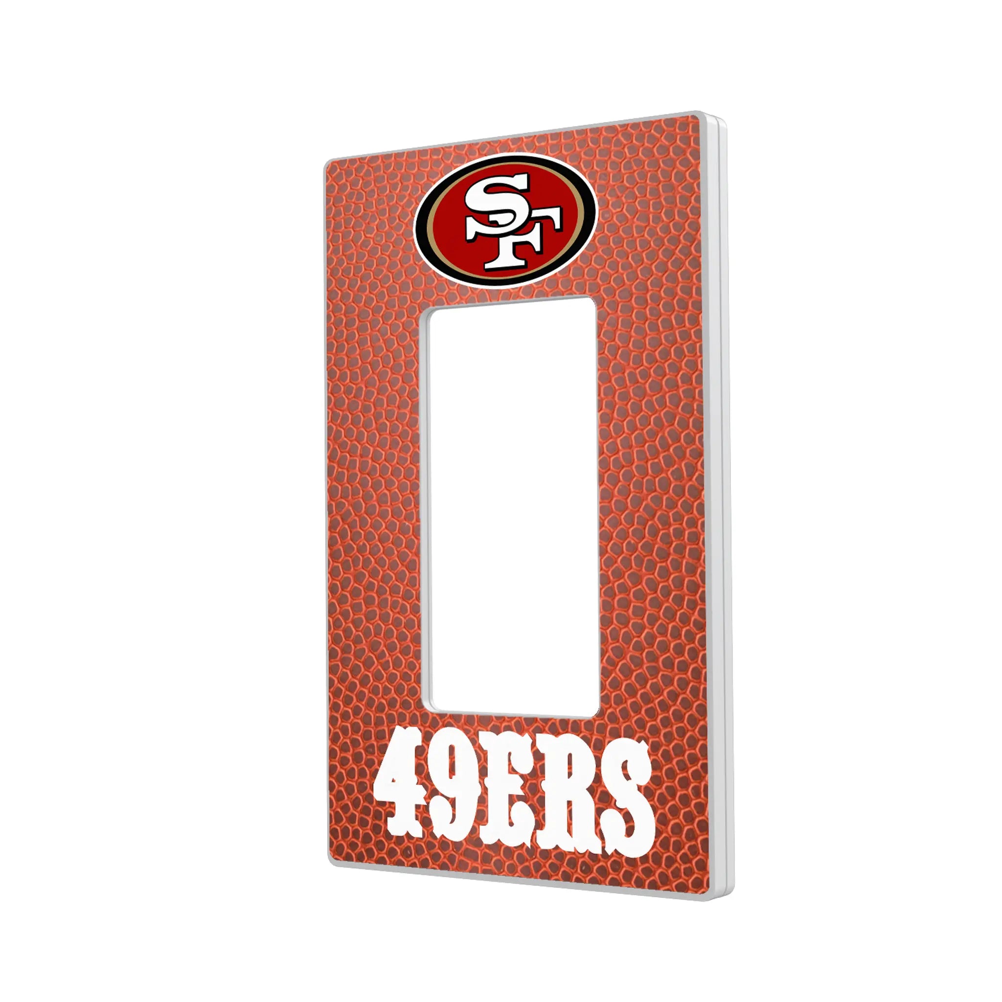San Francisco 49ers Football Hidden-Screw Light Switch Plate