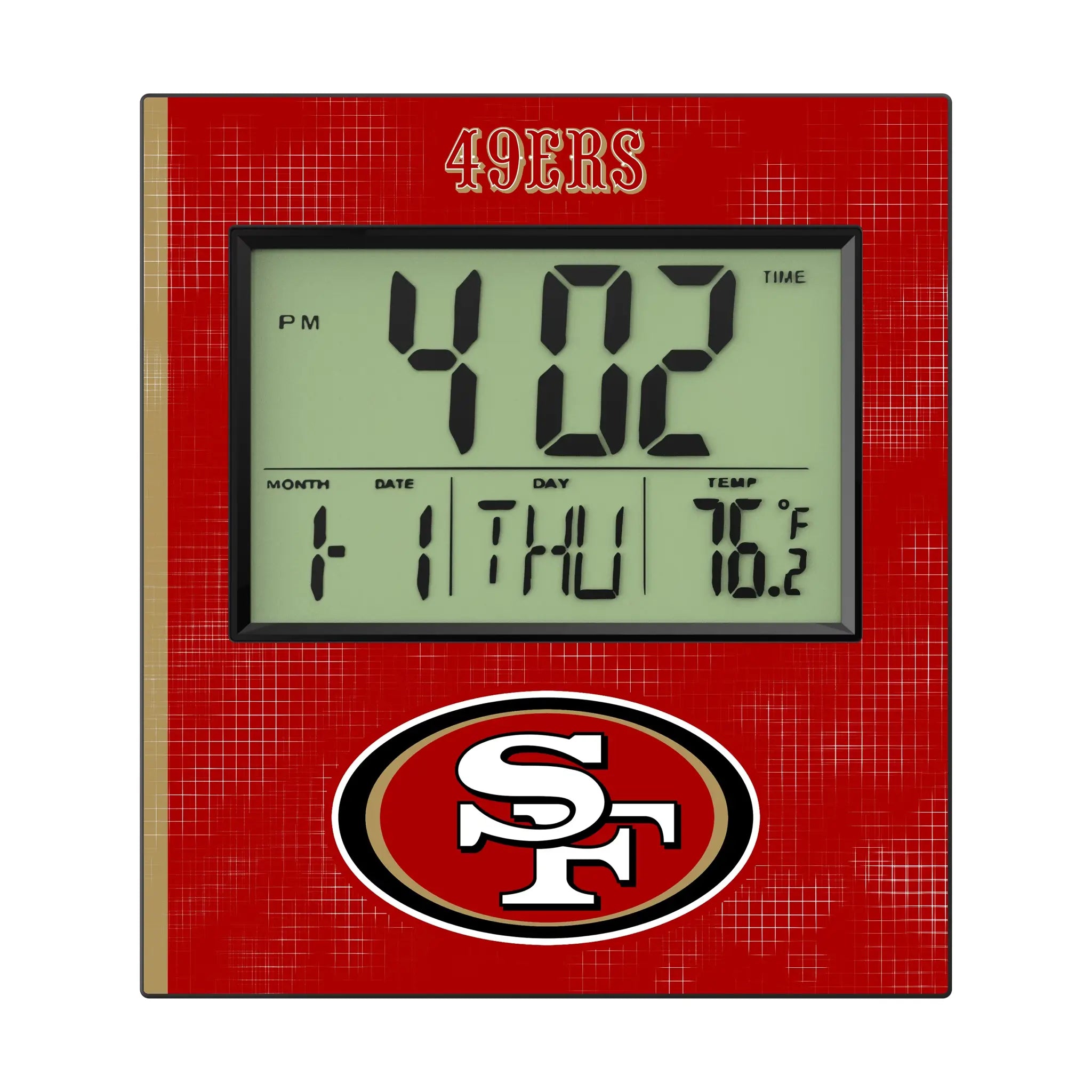 San Francisco 49ers Hatch Wall Clock