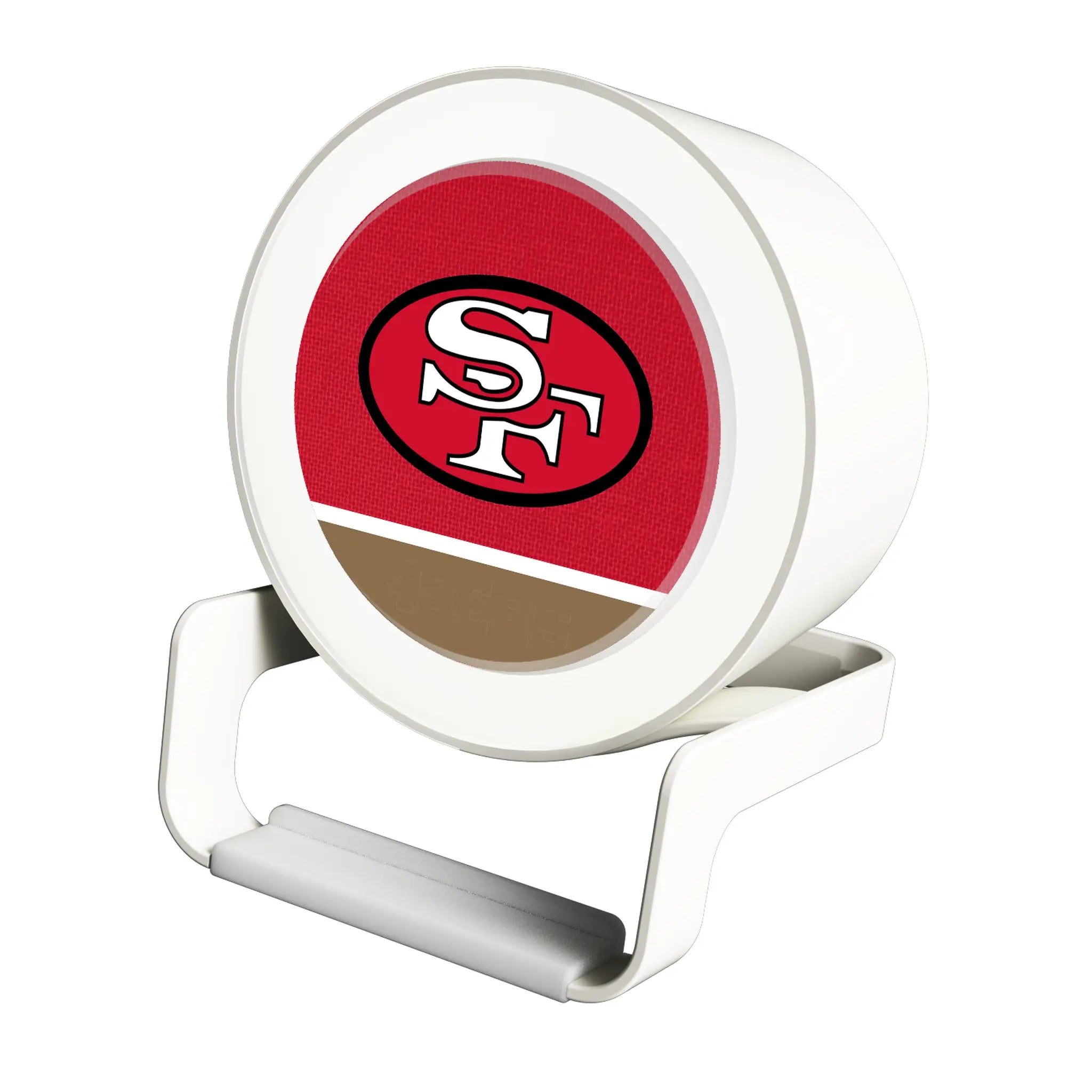 San Francisco 49ers Historic Collection Endzone Solid Night Light Charger and Bluetooth Speaker