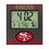 San Francisco 49ers Historic Collection Linen Wall Clock