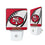 San Francisco 49ers Historic Collection Passtime Night Light 2-Pack