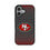 San Francisco 49ers Linen Bump Phone Case
