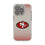 San Francisco 49ers Linen Clear Phone Case for Apple iPhone
