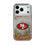 San Francisco 49ers Linen Glitter Phone Case