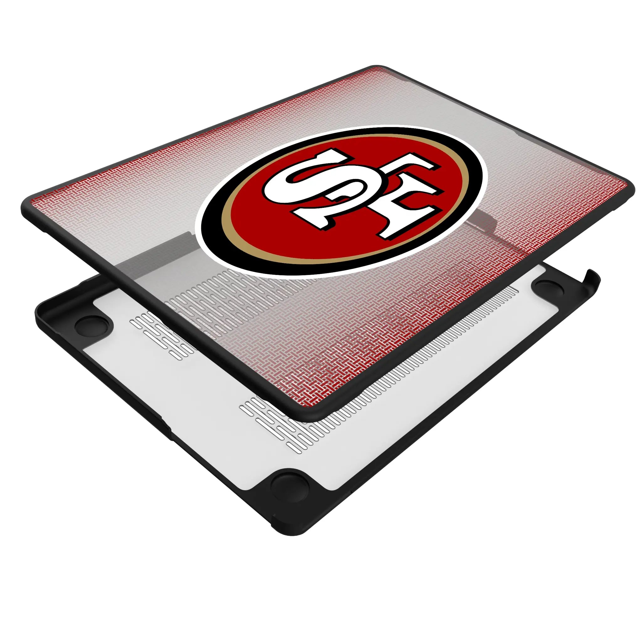 San Francisco 49ers Linen Laptop Case for Apple MacBook