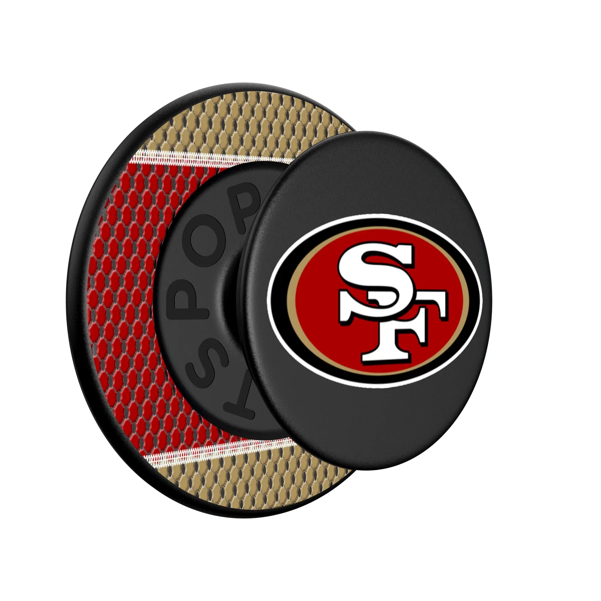 San Francisco 49ers Mesh PopSockets Magnetic Phone Grip and Stand
