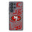 San Francisco 49ers Paisley Clear Phone Case for Samsung Galaxy