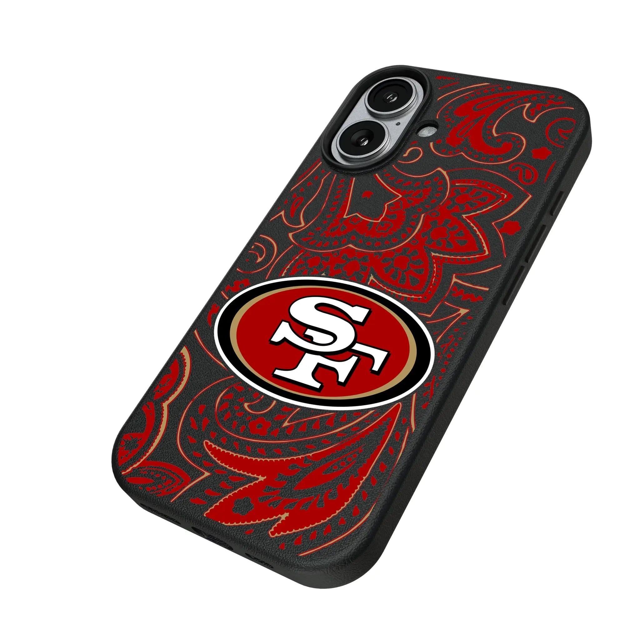 San Francisco 49ers Paisley MagSafe Compatible Phone Case for Apple iPhone