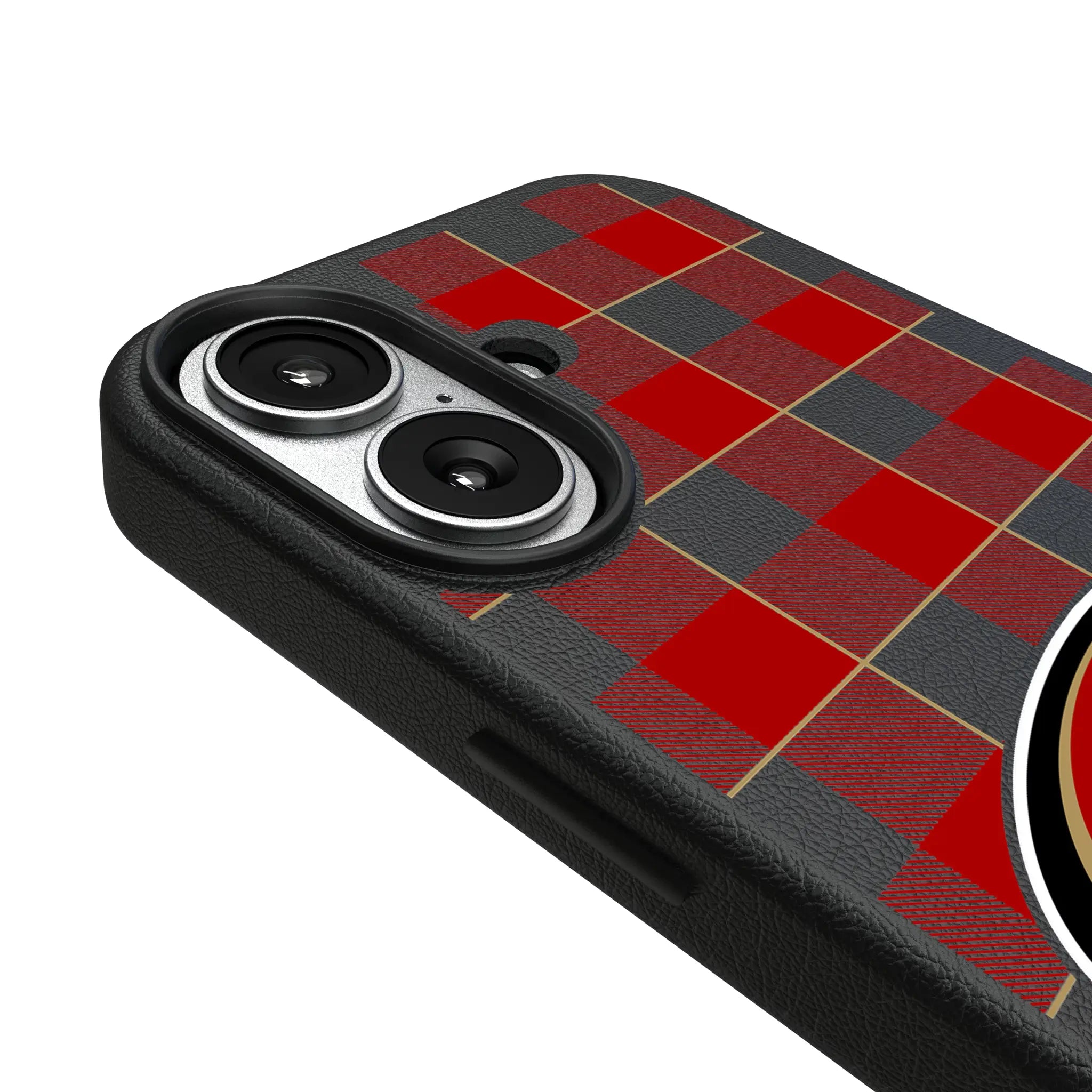 San Francisco 49ers Plaid MagSafe Compatible Phone Case for Apple iPhone