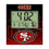 San Francisco 49ers Quadtile Wall Clock