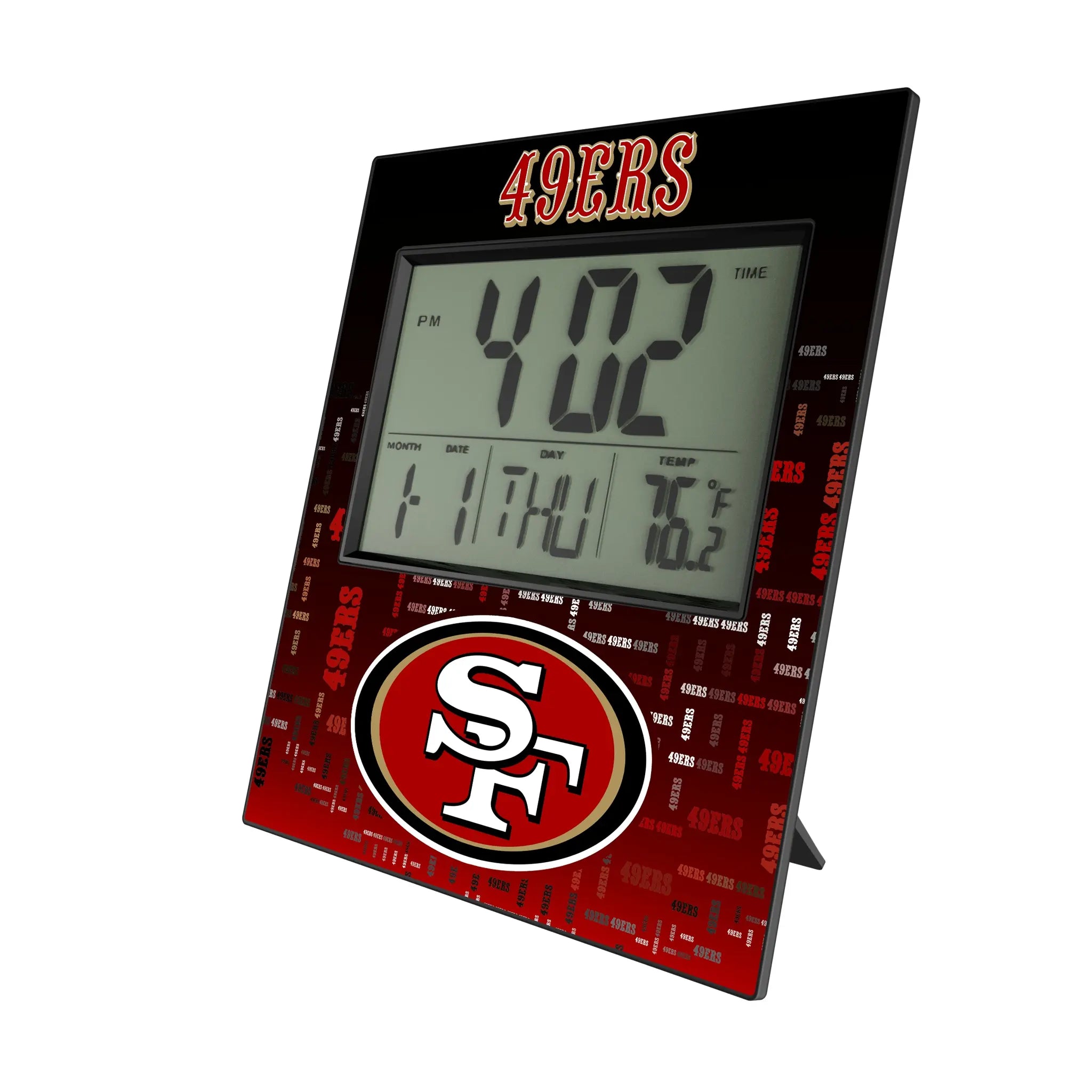 San Francisco 49ers Quadtile Wall Clock