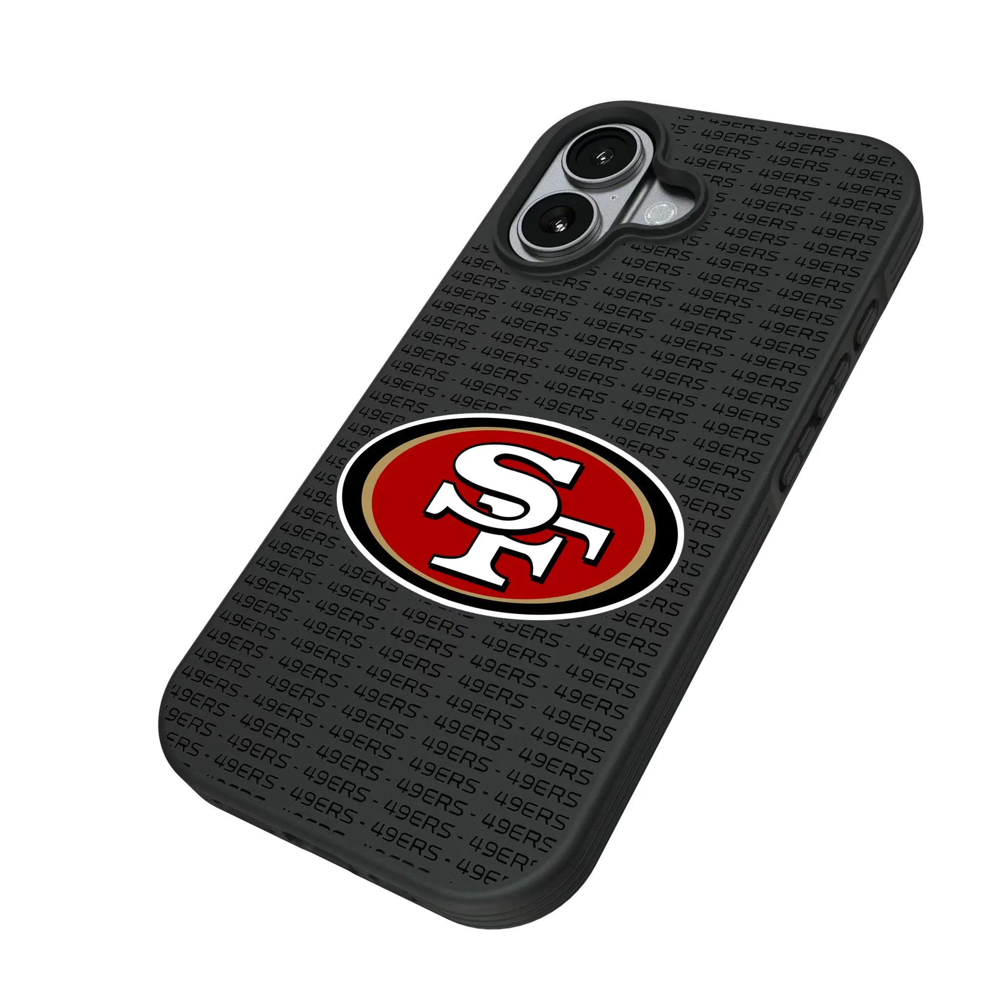 San Francisco 49ers Text Backdrop Bump Phone Case