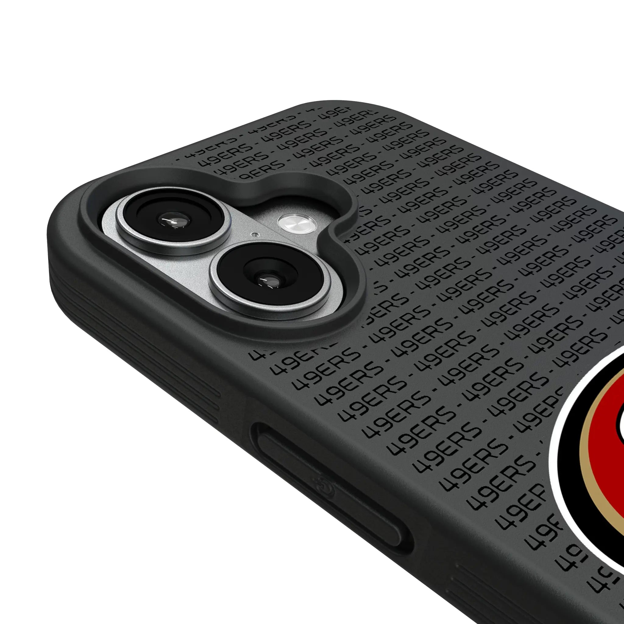 San Francisco 49ers Text Backdrop Bump Phone Case
