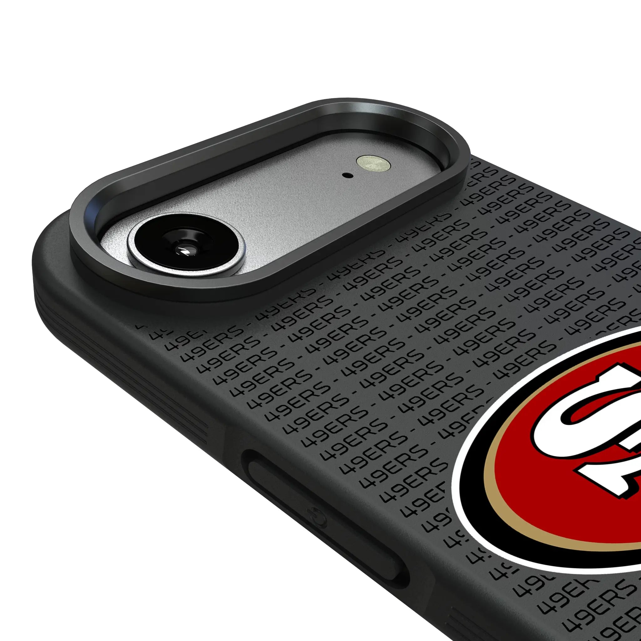 San Francisco 49ers Text Backdrop Bump Phone Case