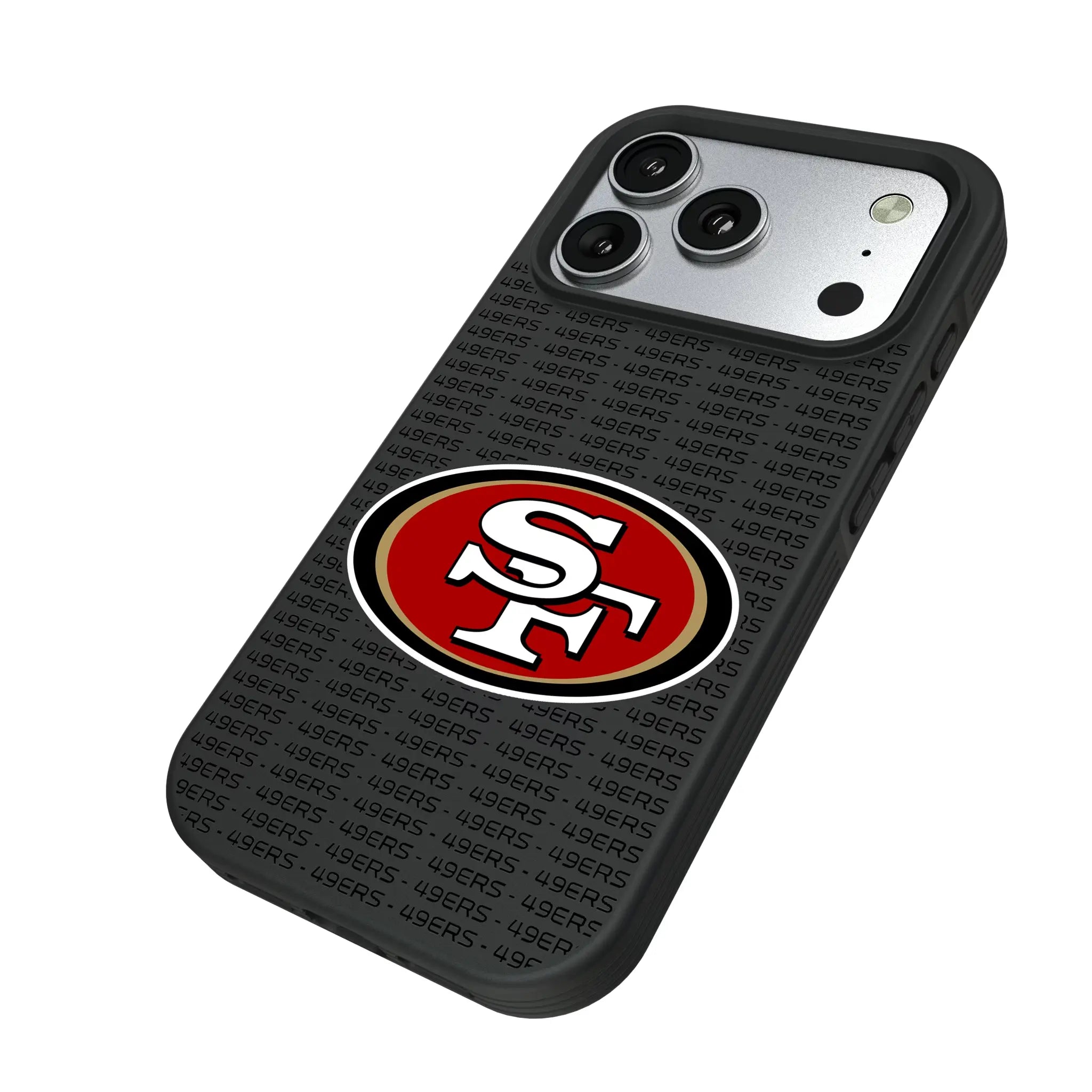 San Francisco 49ers Text Backdrop Bump Phone Case