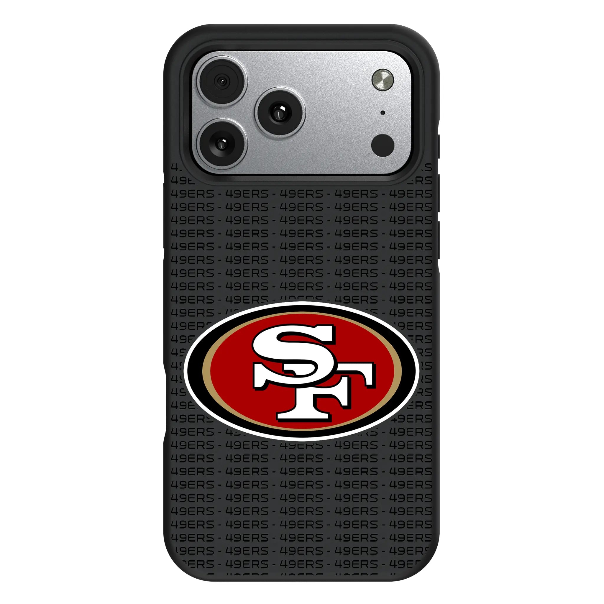 San Francisco 49ers Text Backdrop Bump Phone Case