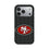 San Francisco 49ers Text Backdrop Bump Phone Case