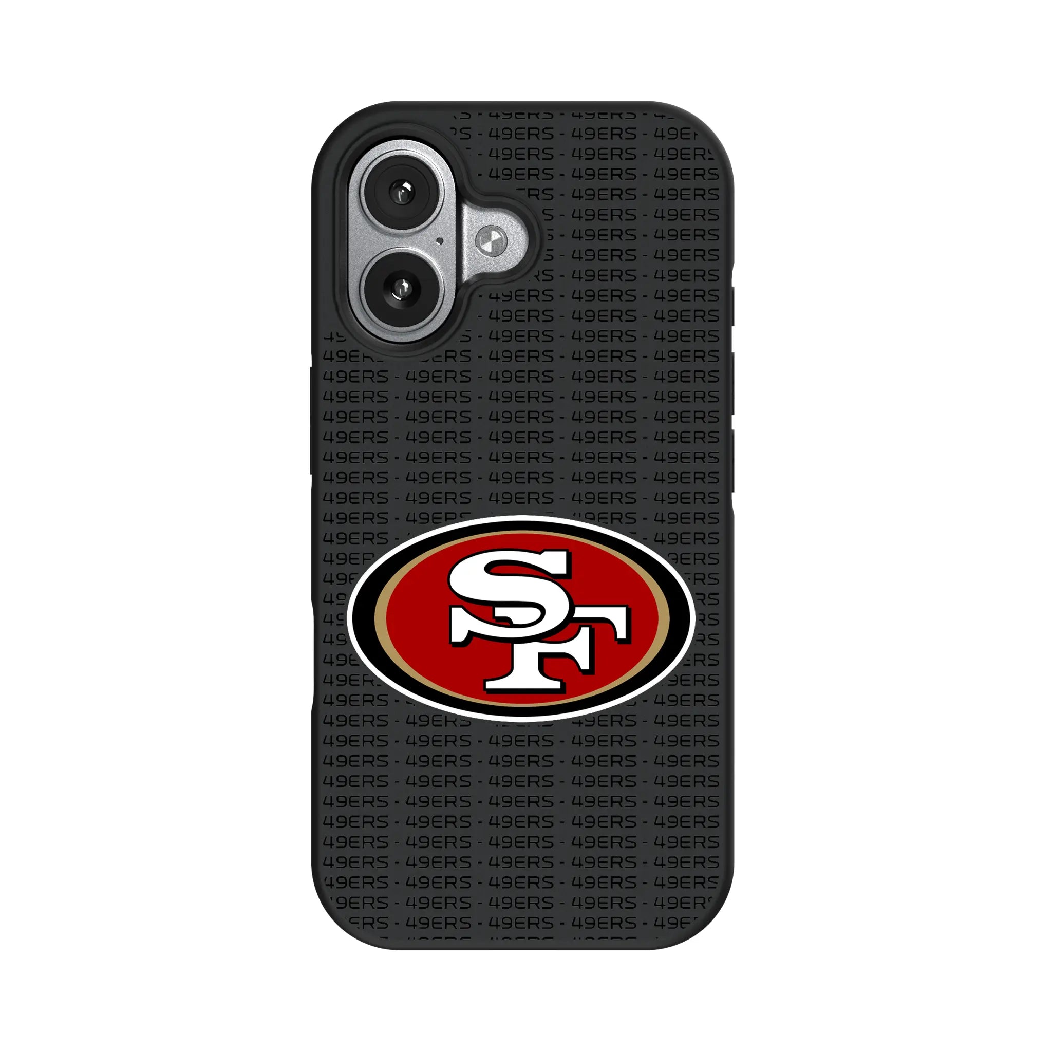 San Francisco 49ers Text Backdrop Bump Phone Case