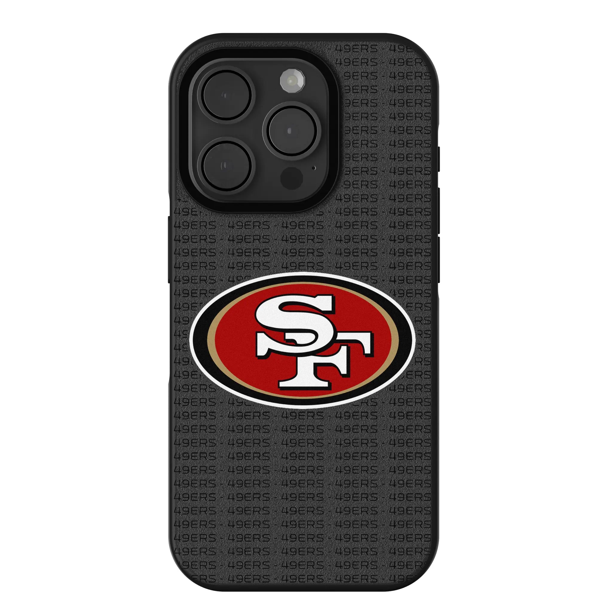 San Francisco 49ers Text Backdrop Bump Phone Case