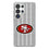 San Francisco 49ers Text Backdrop Clear Phone Case for Samsung Galaxy