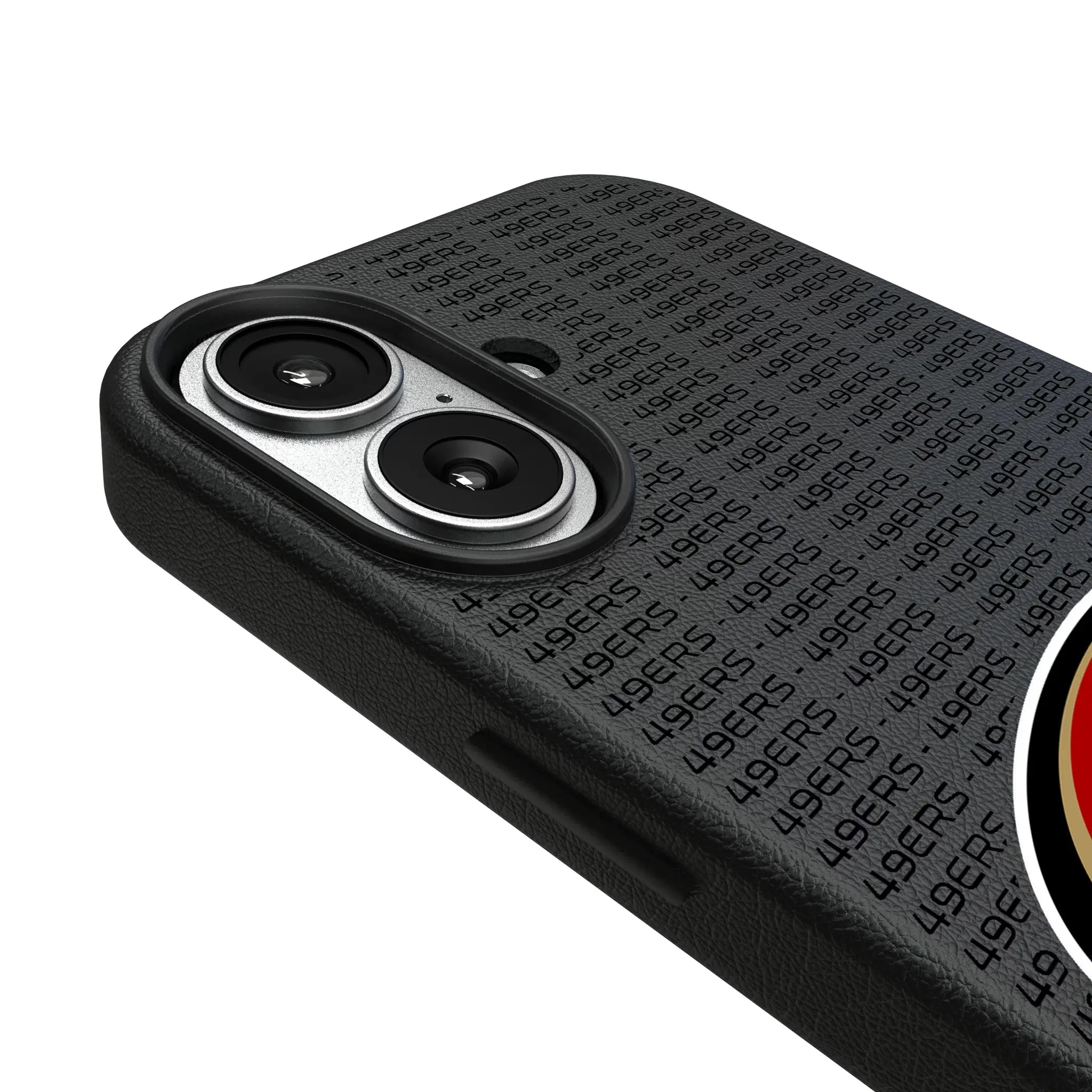 San Francisco 49ers Text Backdrop MagSafe Compatible Phone Case for Apple iPhone