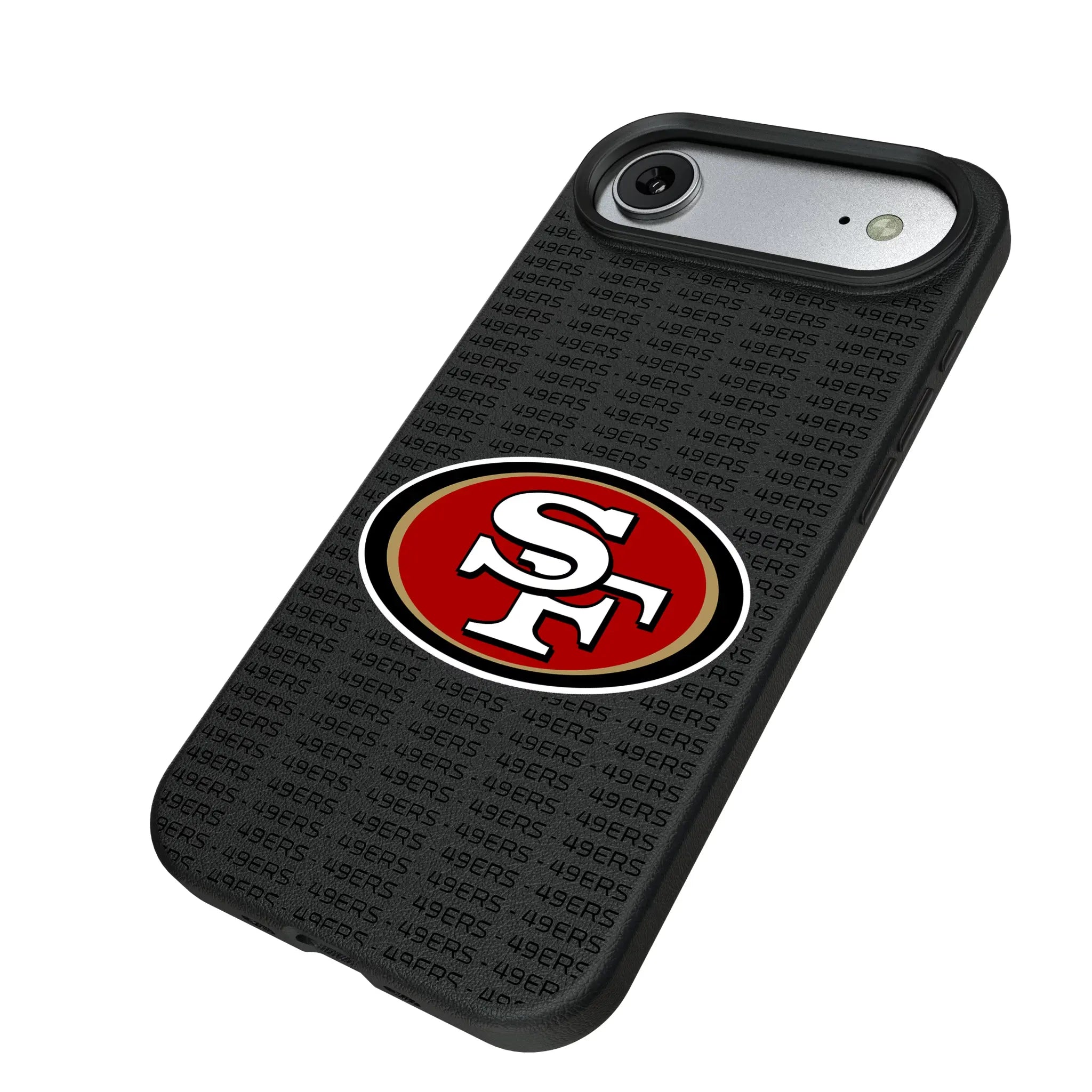 San Francisco 49ers Text Backdrop MagSafe Compatible Phone Case for Apple iPhone