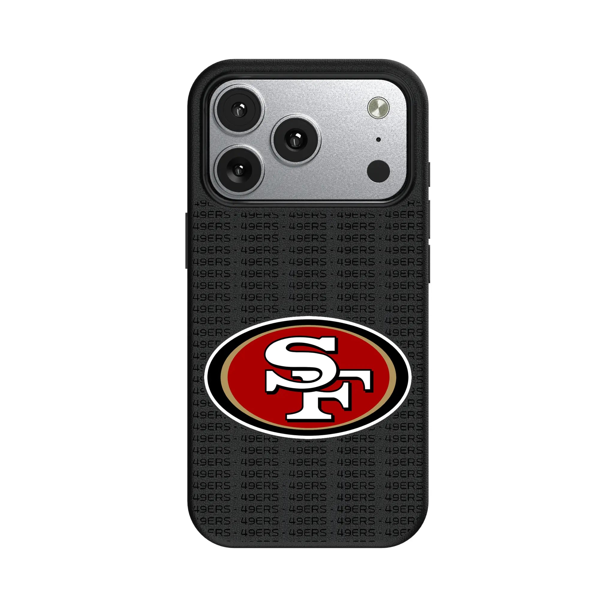 San Francisco 49ers Text Backdrop MagSafe Compatible Phone Case for Apple iPhone