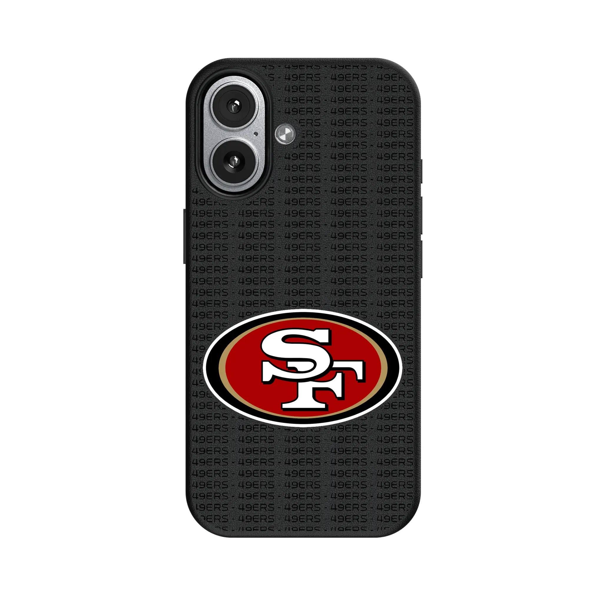 San Francisco 49ers Text Backdrop MagSafe Compatible Phone Case for Apple iPhone