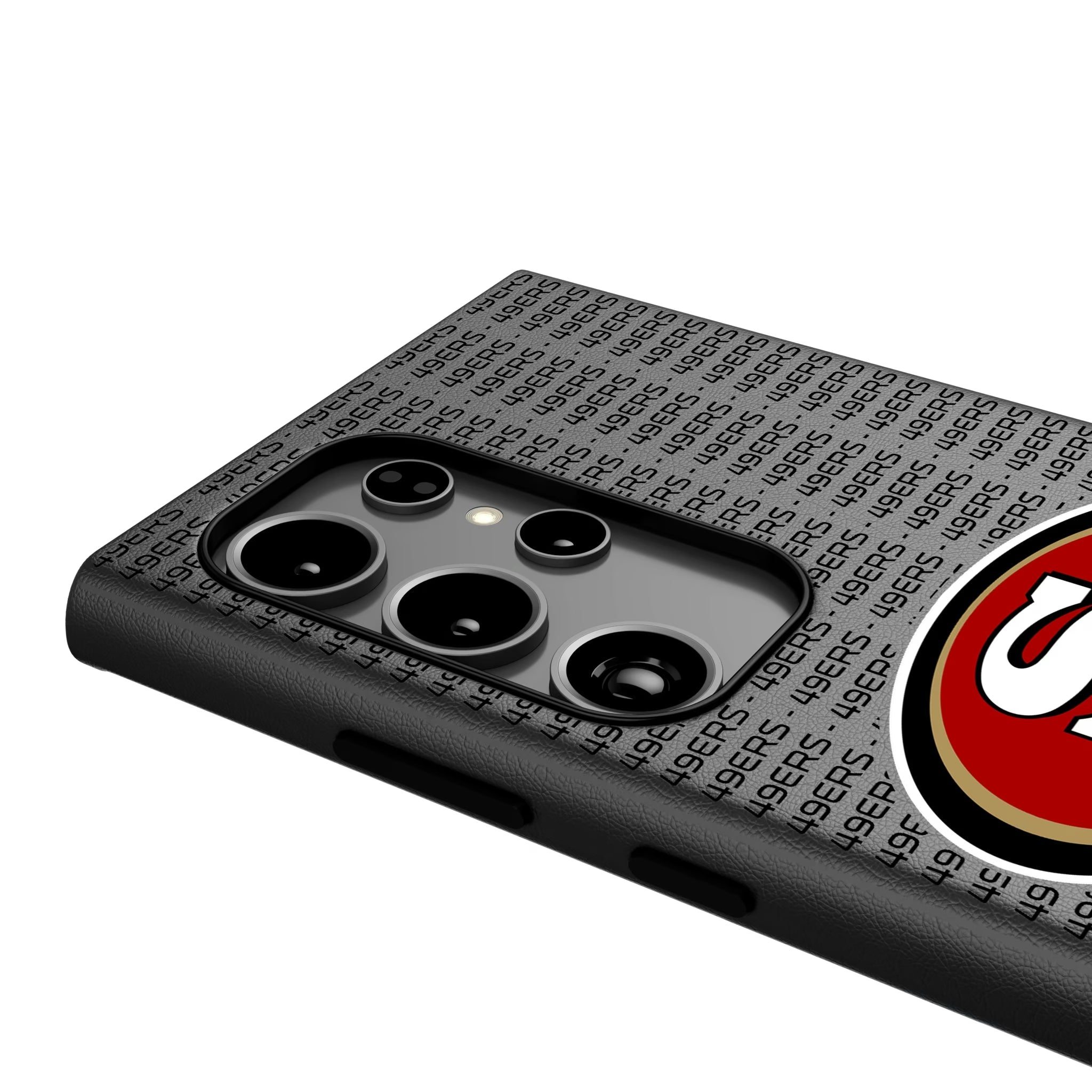 San Francisco 49ers Text Backdrop MagSafe Compatible Phone Case for Samsung Galaxy
