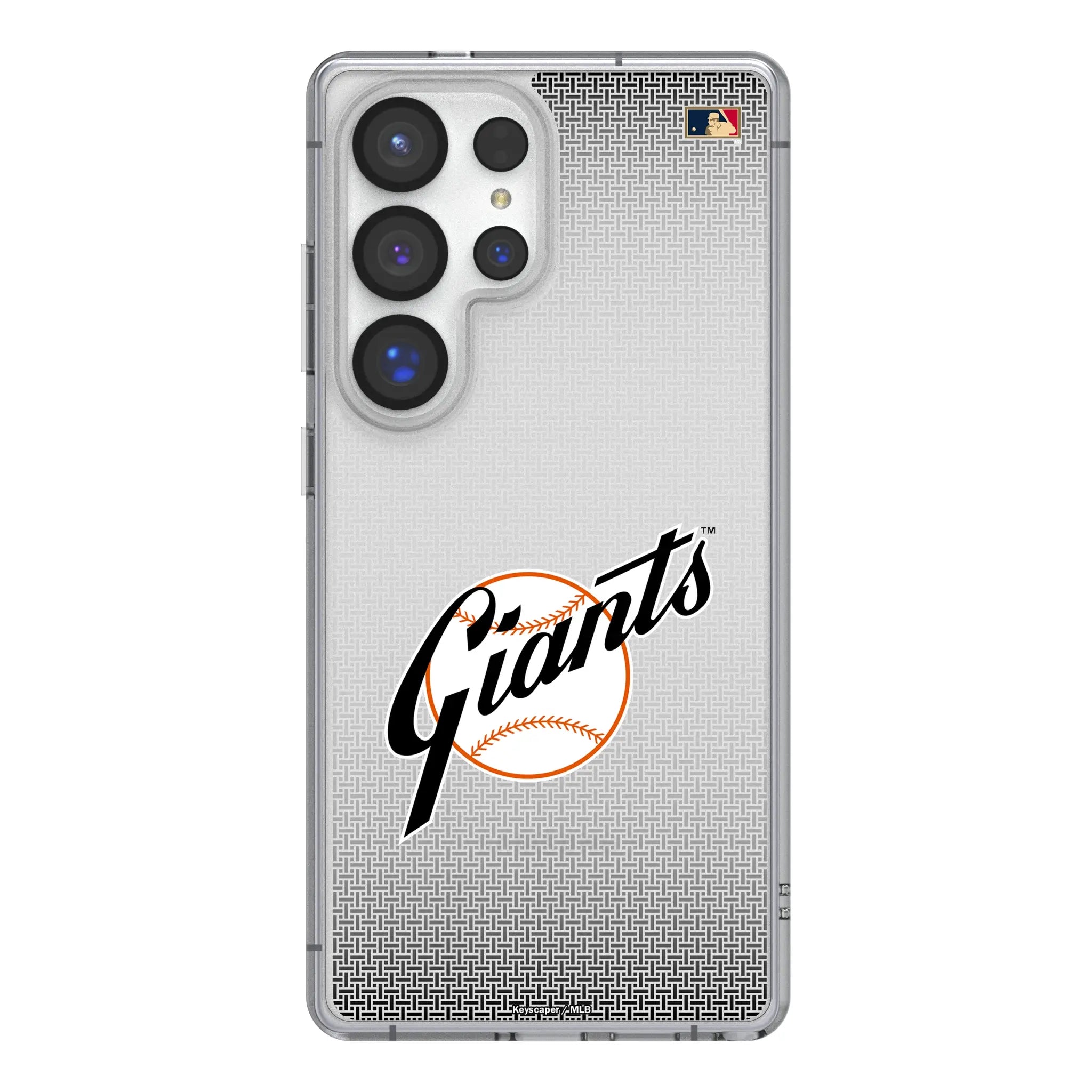 San Francisco Giants 1958-1967 - Cooperstown Collection Linen Clear Phone Case for Samsung Galaxy