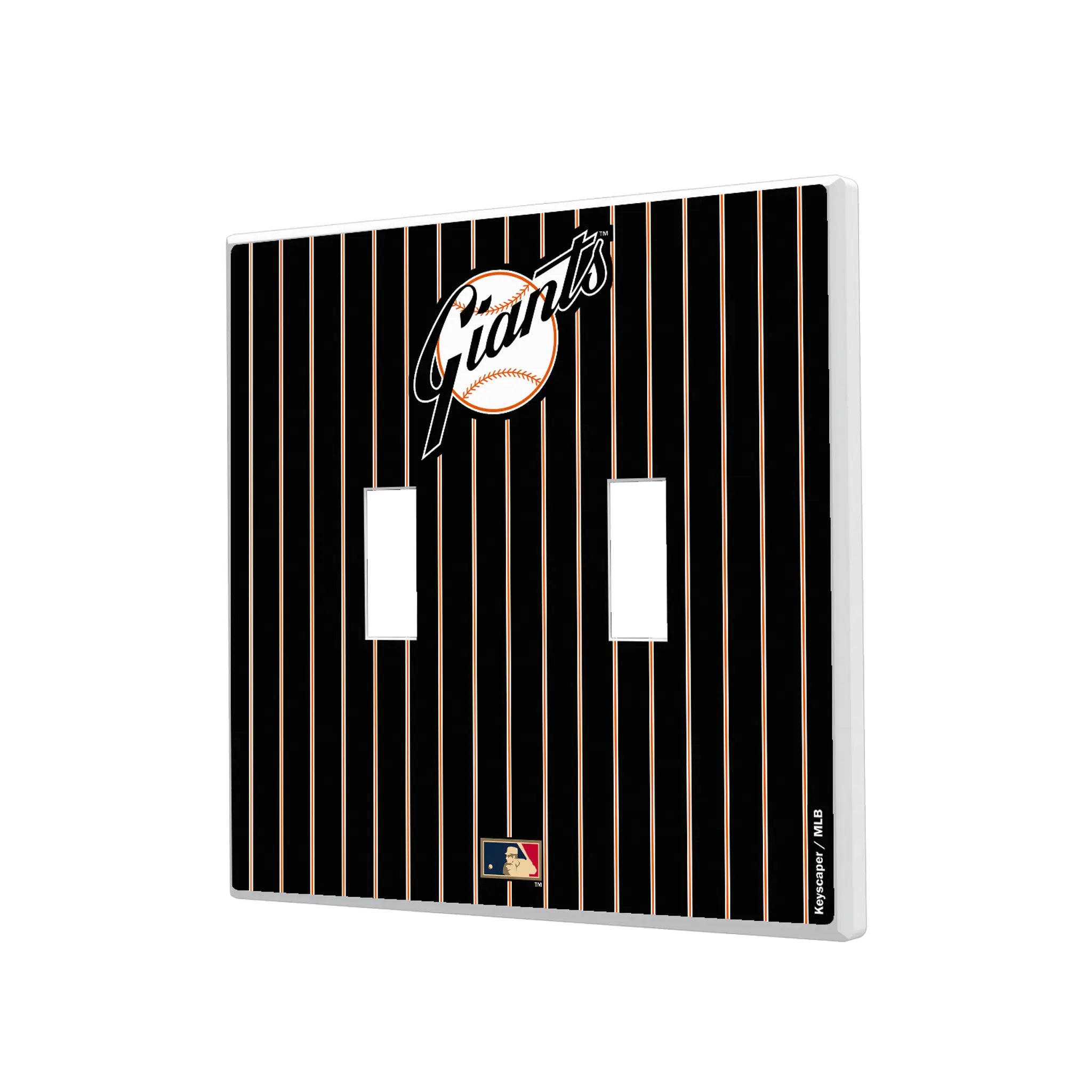 San Francisco Giants 1958-1967 - Cooperstown Collection Pinstripe Hidden-Screw Light Switch Plate