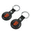 San Francisco Giants Insignia Black Airtag Holder 2-Pack
