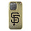 San Francisco Giants Linen Bling Phone Case for Apple iPhone