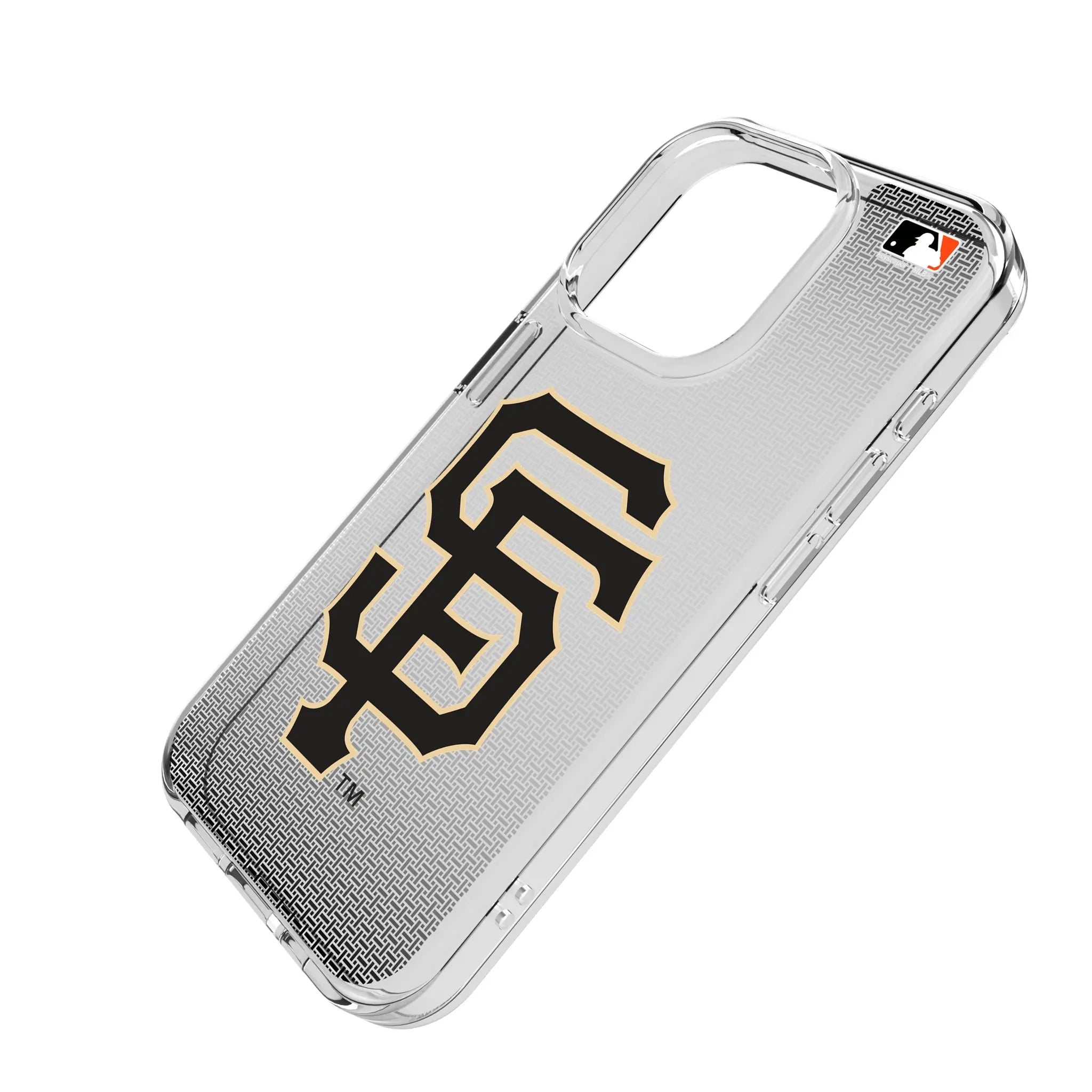 San Francisco Giants Linen Clear Phone Case for Apple iPhone
