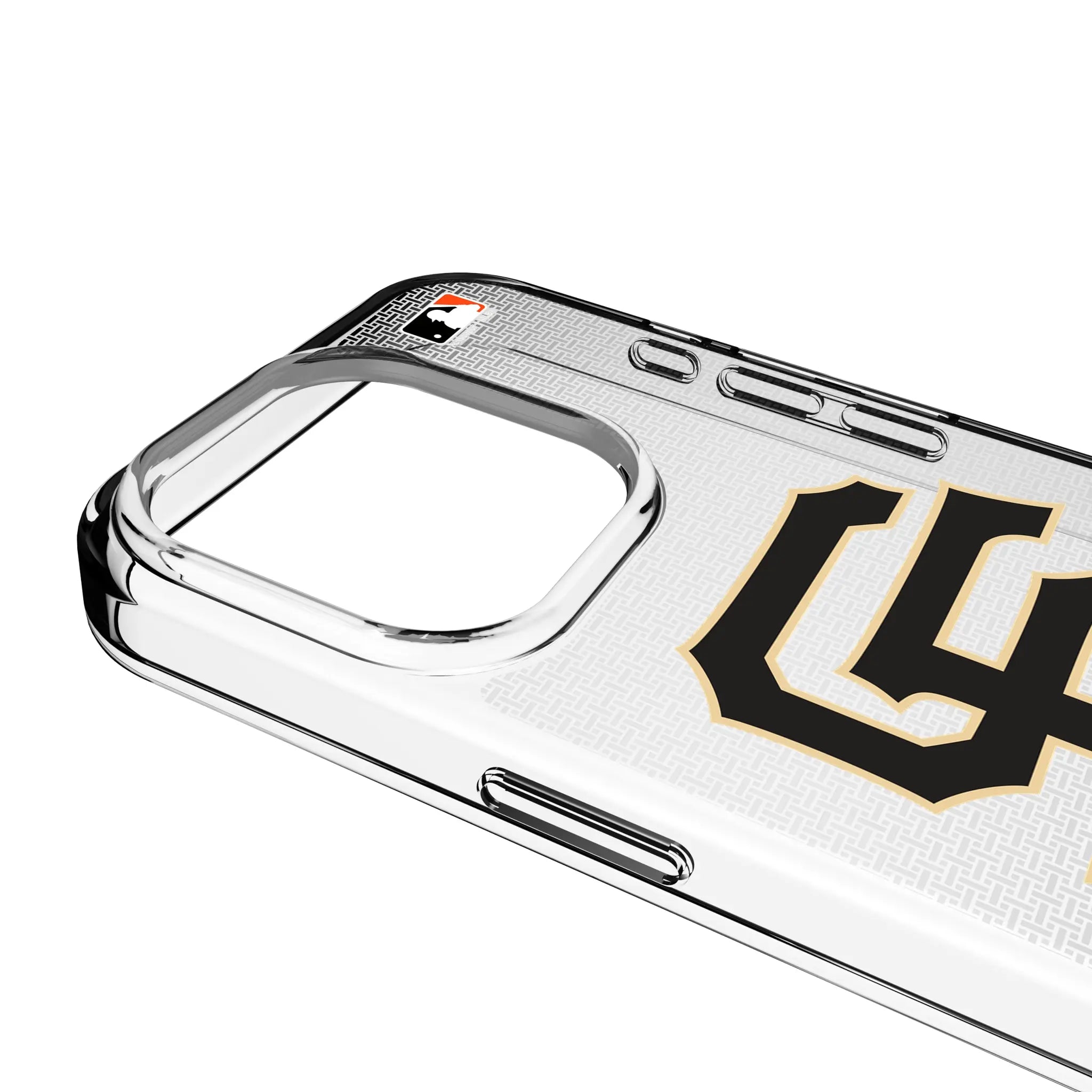 San Francisco Giants Linen Clear Phone Case for Apple iPhone