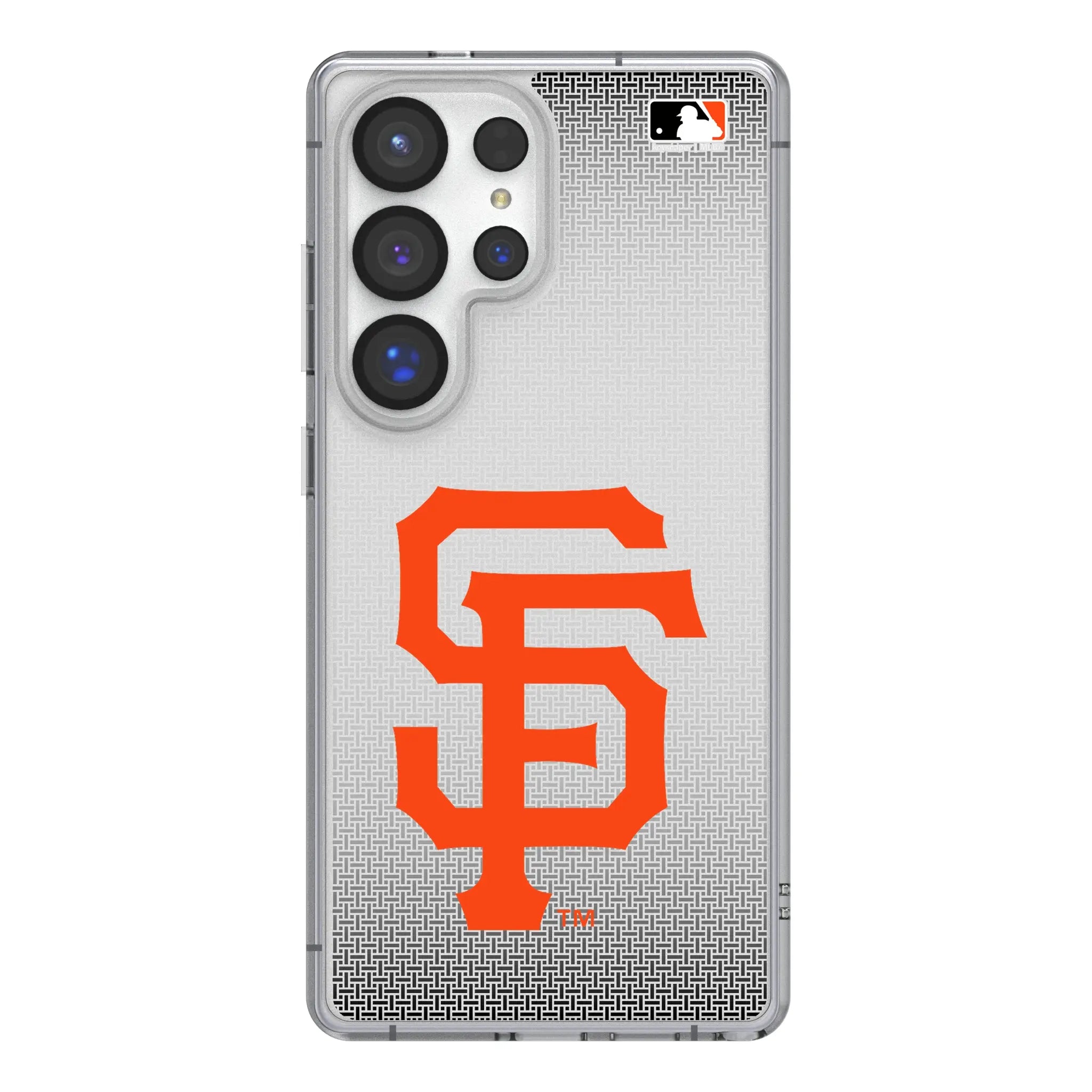 San Francisco Giants Linen Clear Phone Case for Samsung Galaxy