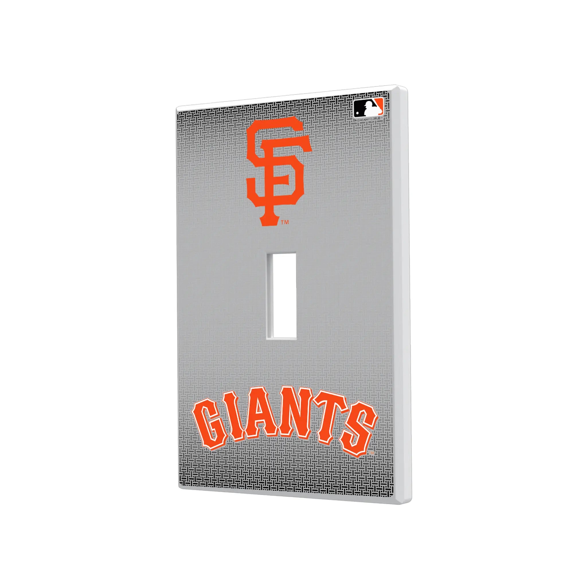 San Francisco Giants Linen Hidden-Screw Light Switch Plate