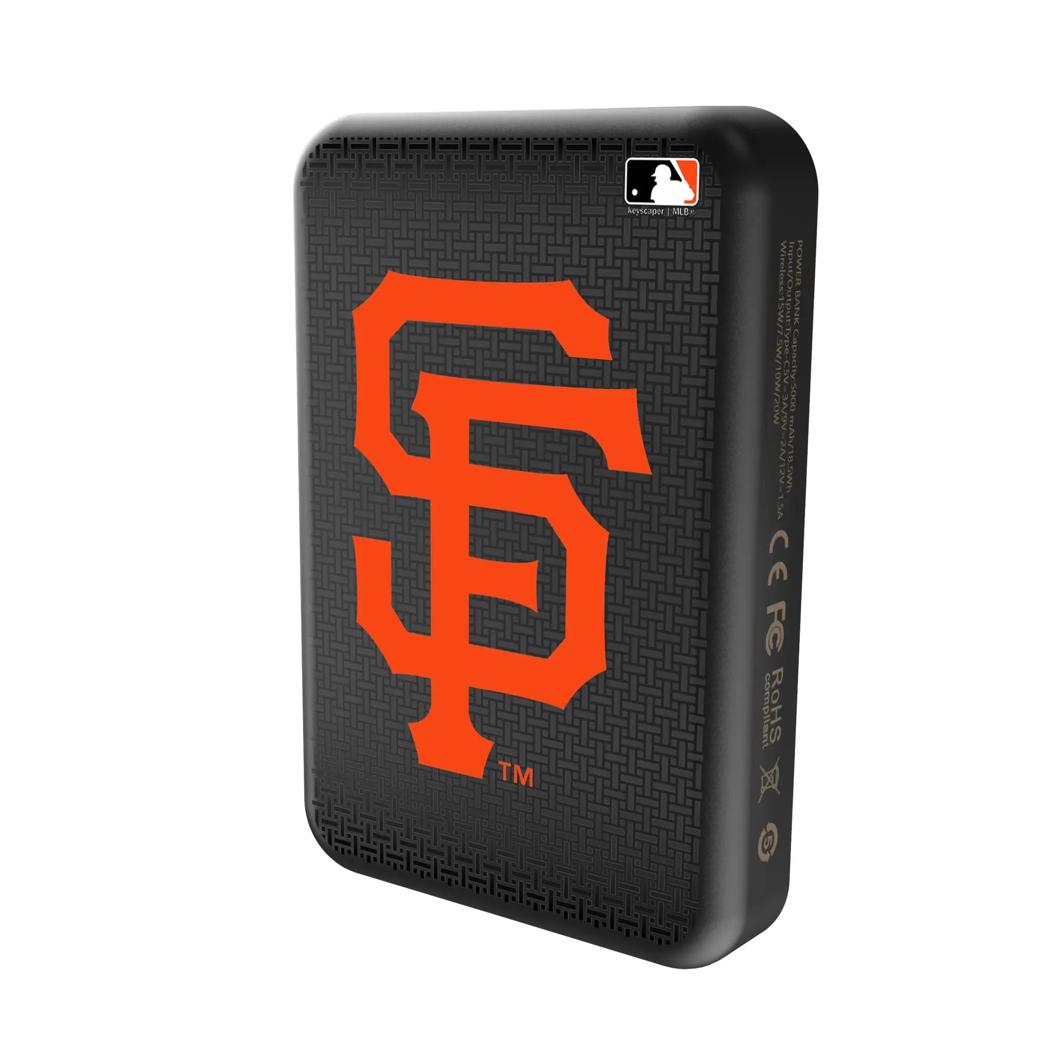 San Francisco Giants Linen Wireless Mag Power Bank