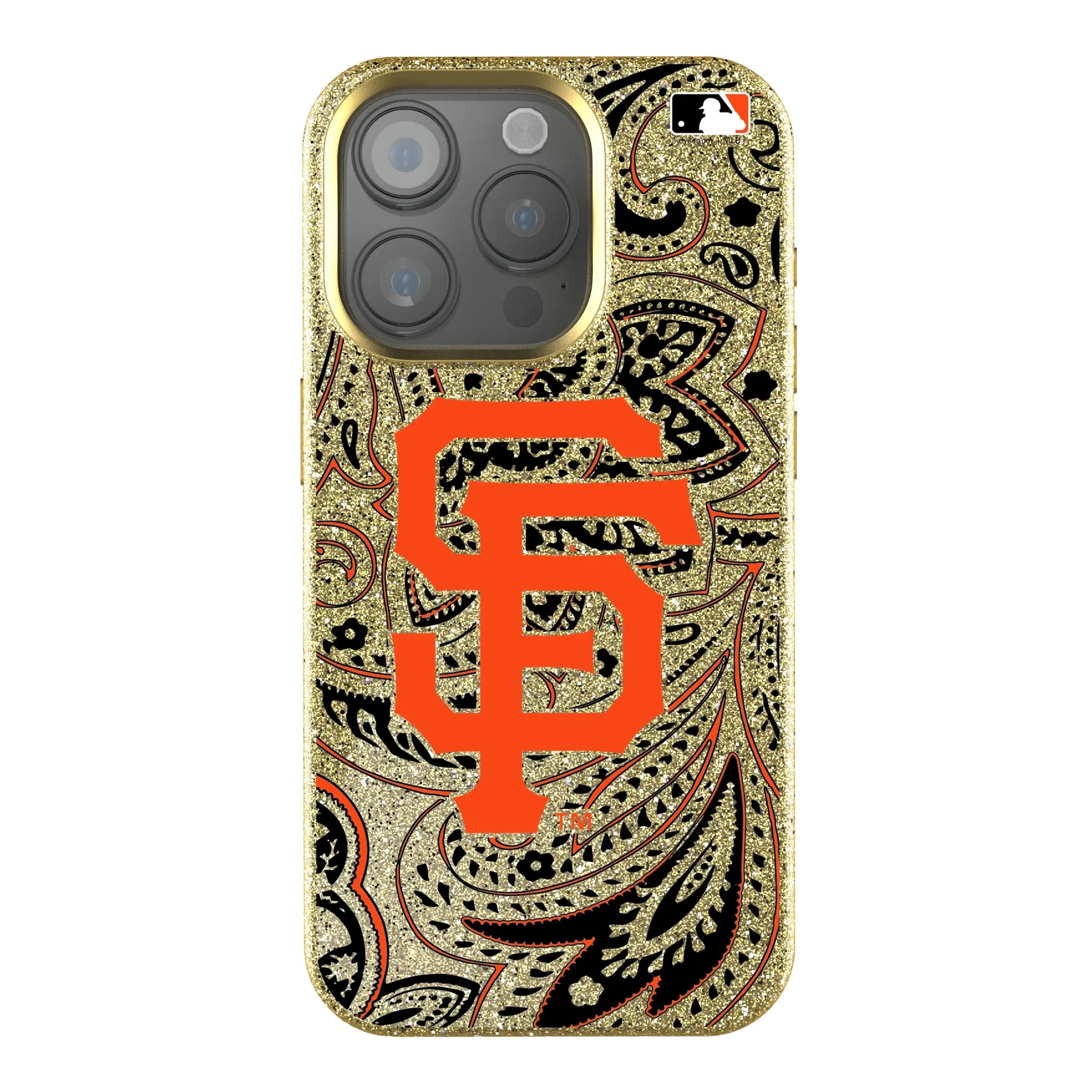 San Francisco Giants Paisley Bling Phone Case