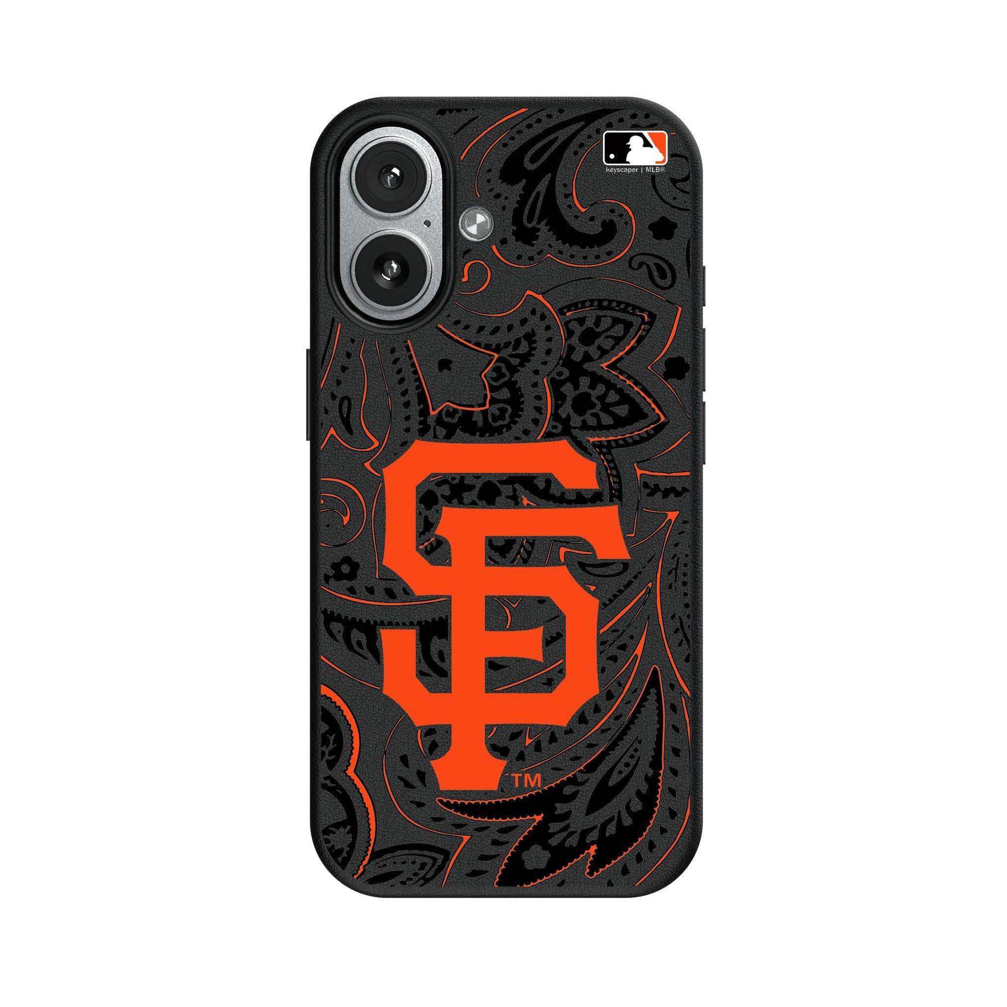 San Francisco Giants Paisley MagSafe Compatible Phone Case for Apple iPhone - Sports Gifts, Sports Memorabilia, Sports Collectibles, Fan Shop
