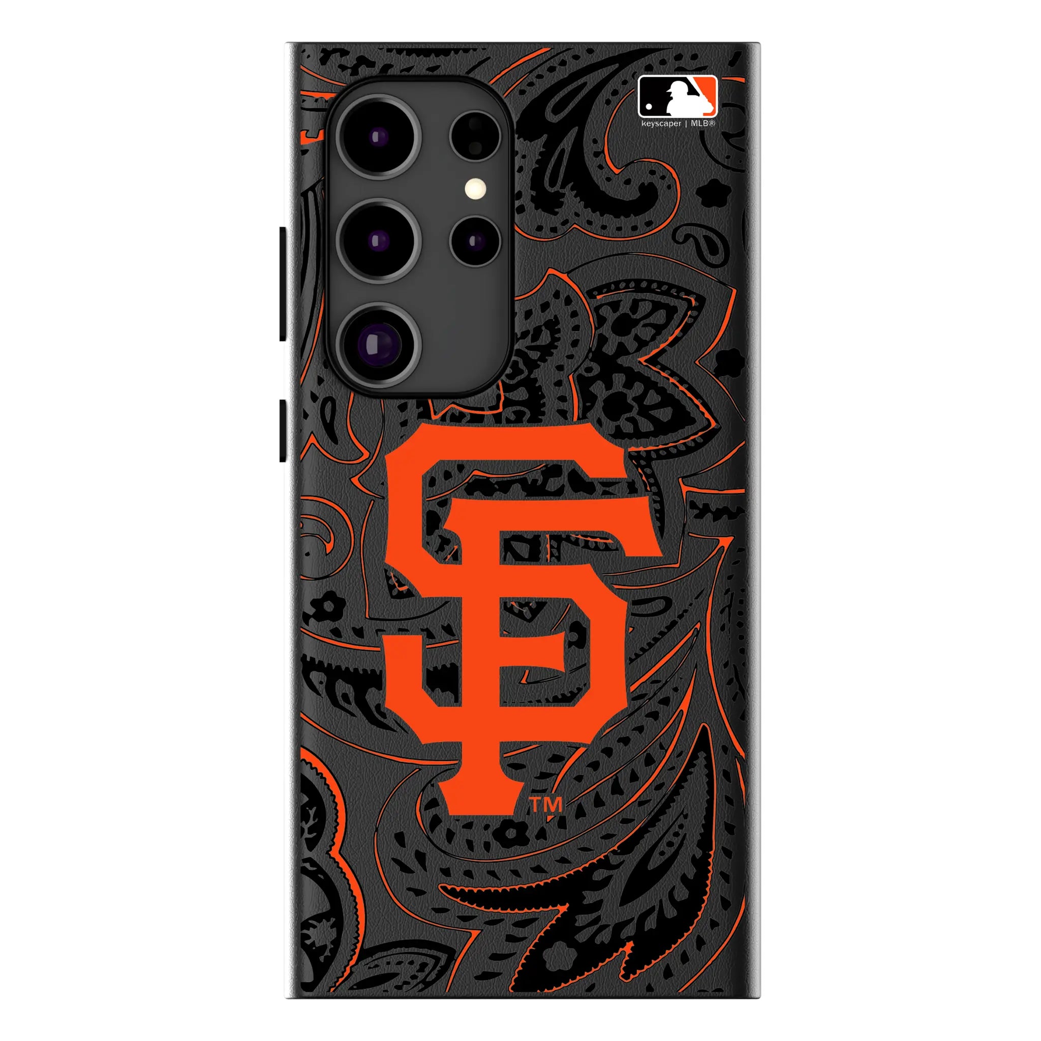 San Francisco Giants Paisley MagSafe Compatible Phone Case for Samsung Galaxy