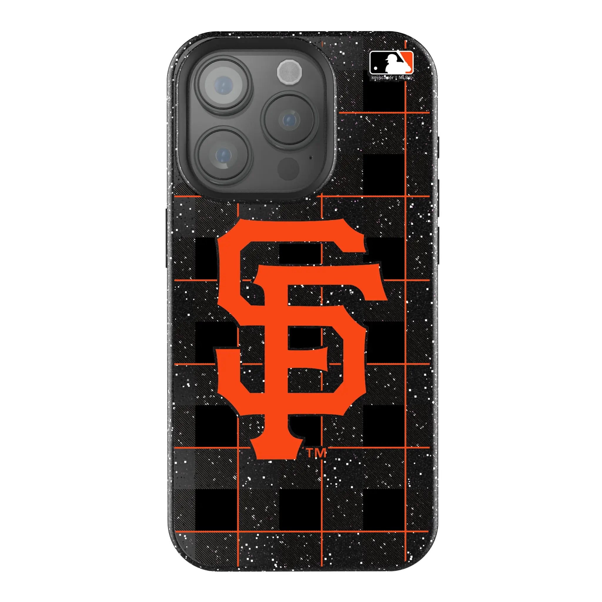 San Francisco Giants Plaid Bling Phone Case