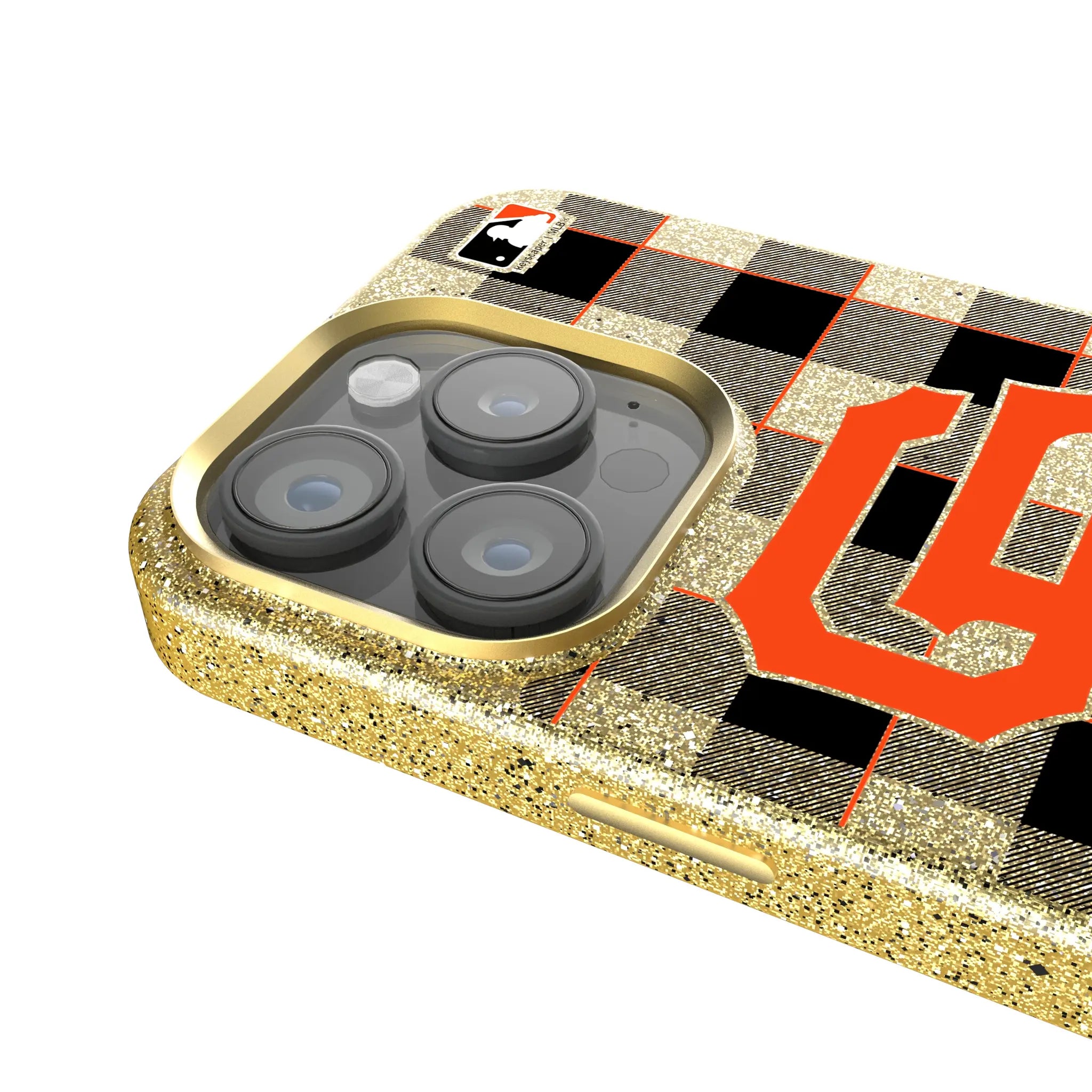 San Francisco Giants Plaid Bling Phone Case