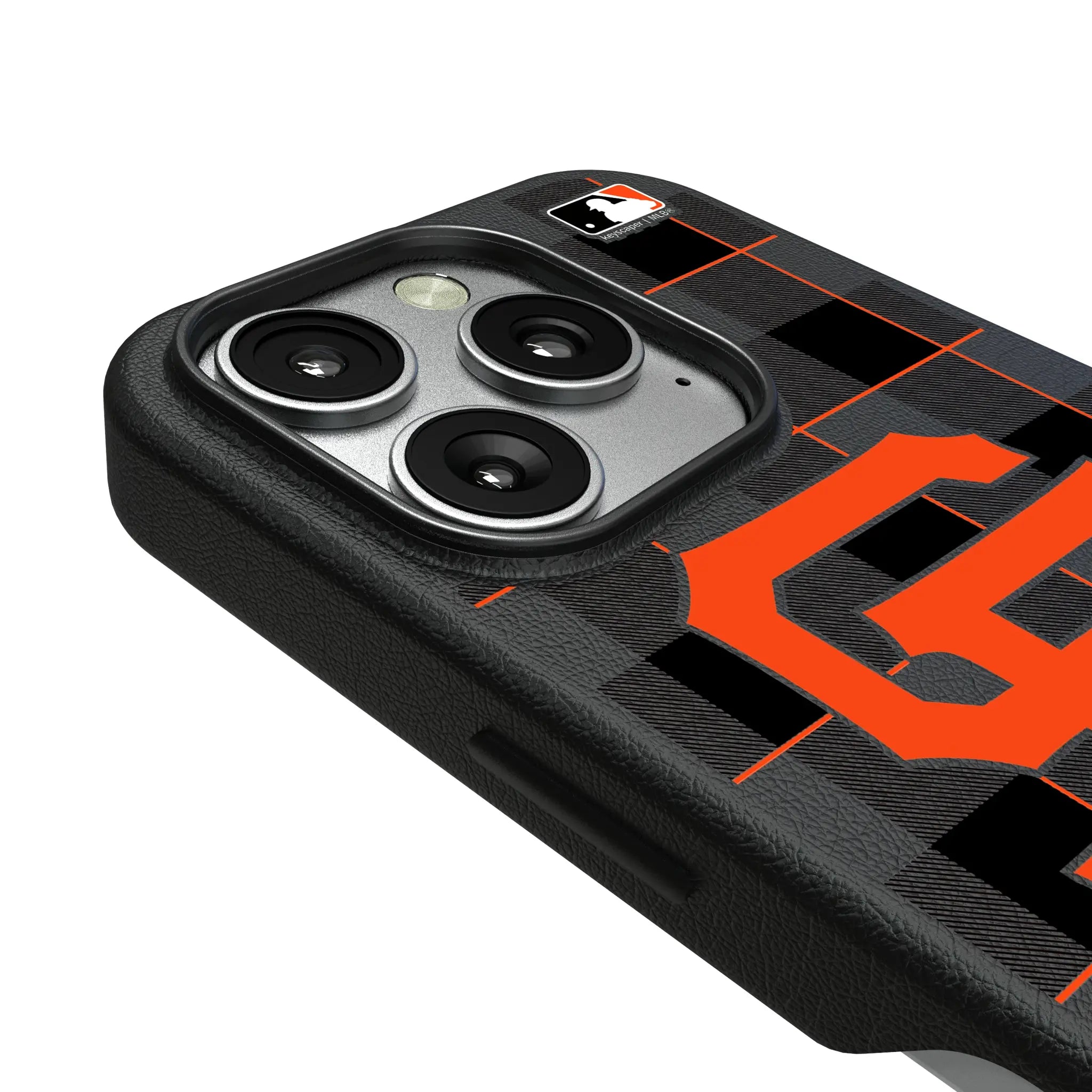 San Francisco Giants Plaid MagSafe Compatible Phone Case for Apple iPhone