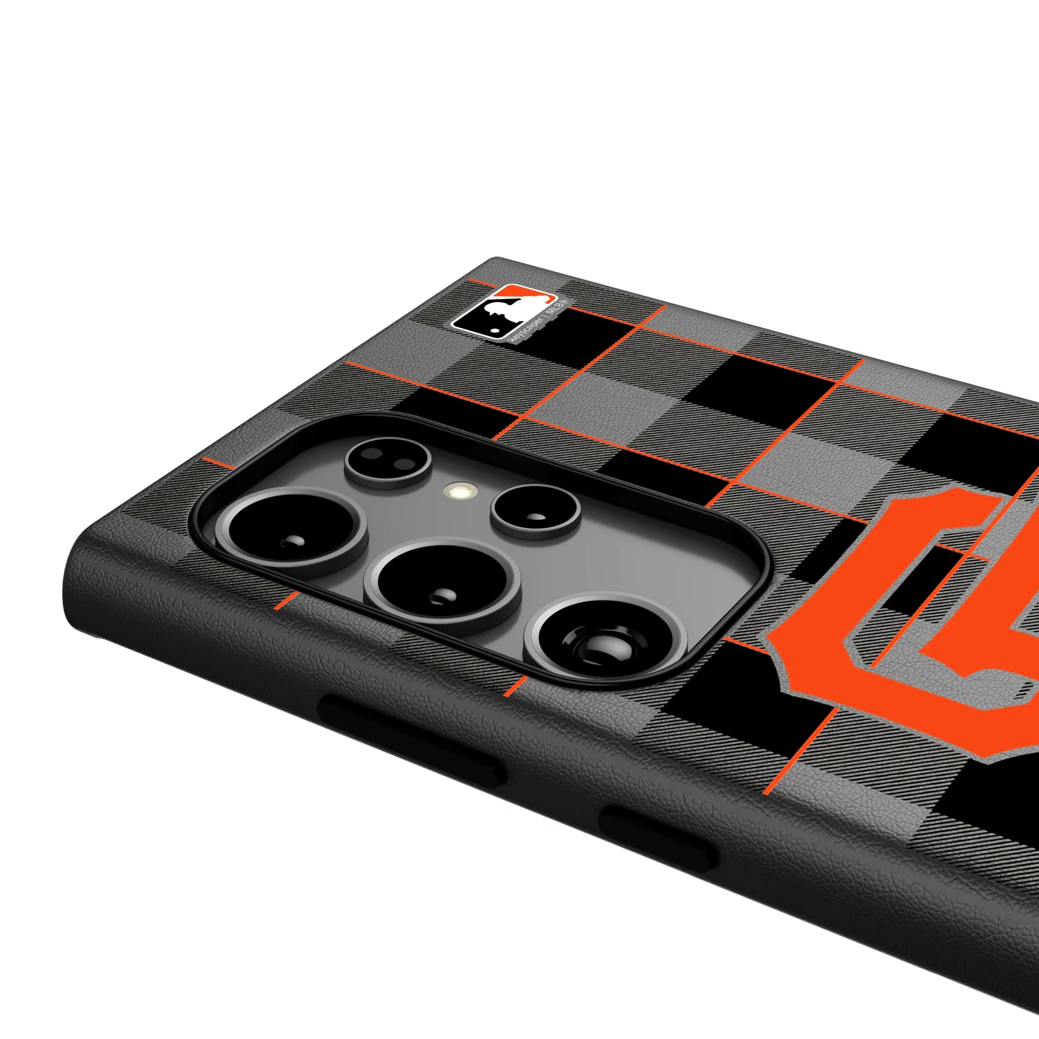 San Francisco Giants Plaid MagSafe Compatible Phone Case for Samsung Galaxy - Sports Gifts, Sports Memorabilia, Sports Collectibles, Fan Shop