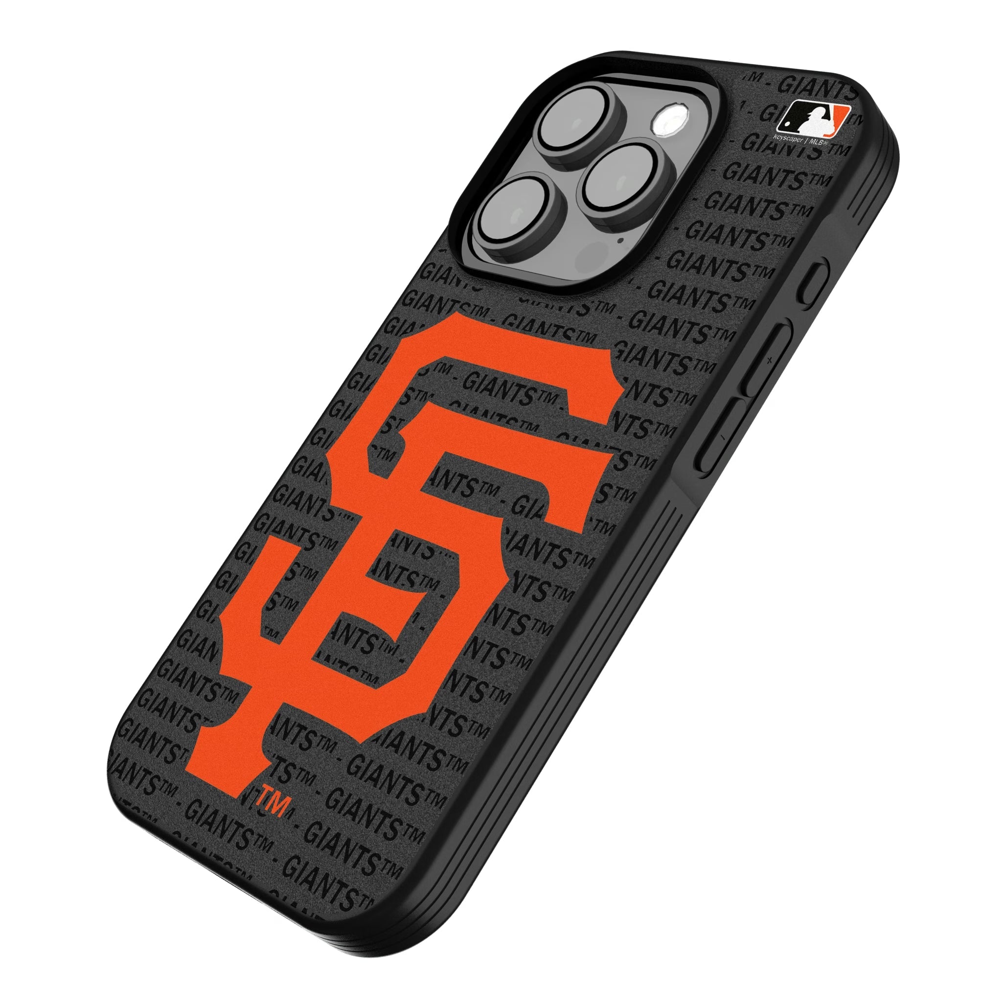 San Francisco Giants Text Backdrop Bump Phone Case - Sports Gifts, Sports Memorabilia, Sports Collectibles, Fan Shop