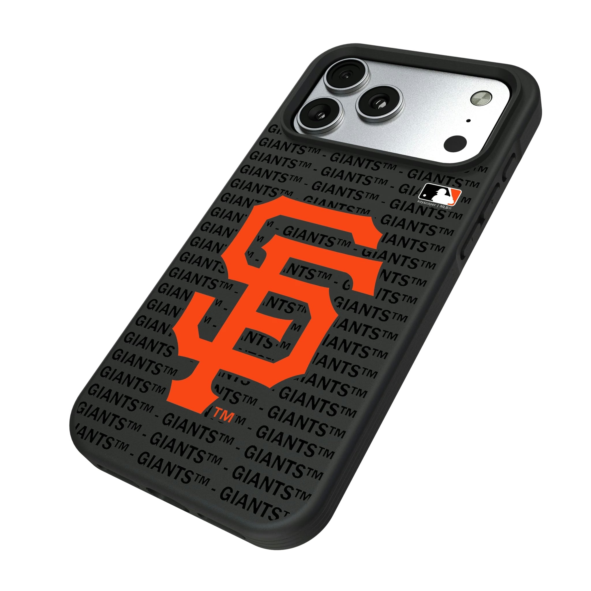 San Francisco Giants Text Backdrop Bump Phone Case - Sports Gifts, Sports Memorabilia, Sports Collectibles, Fan Shop