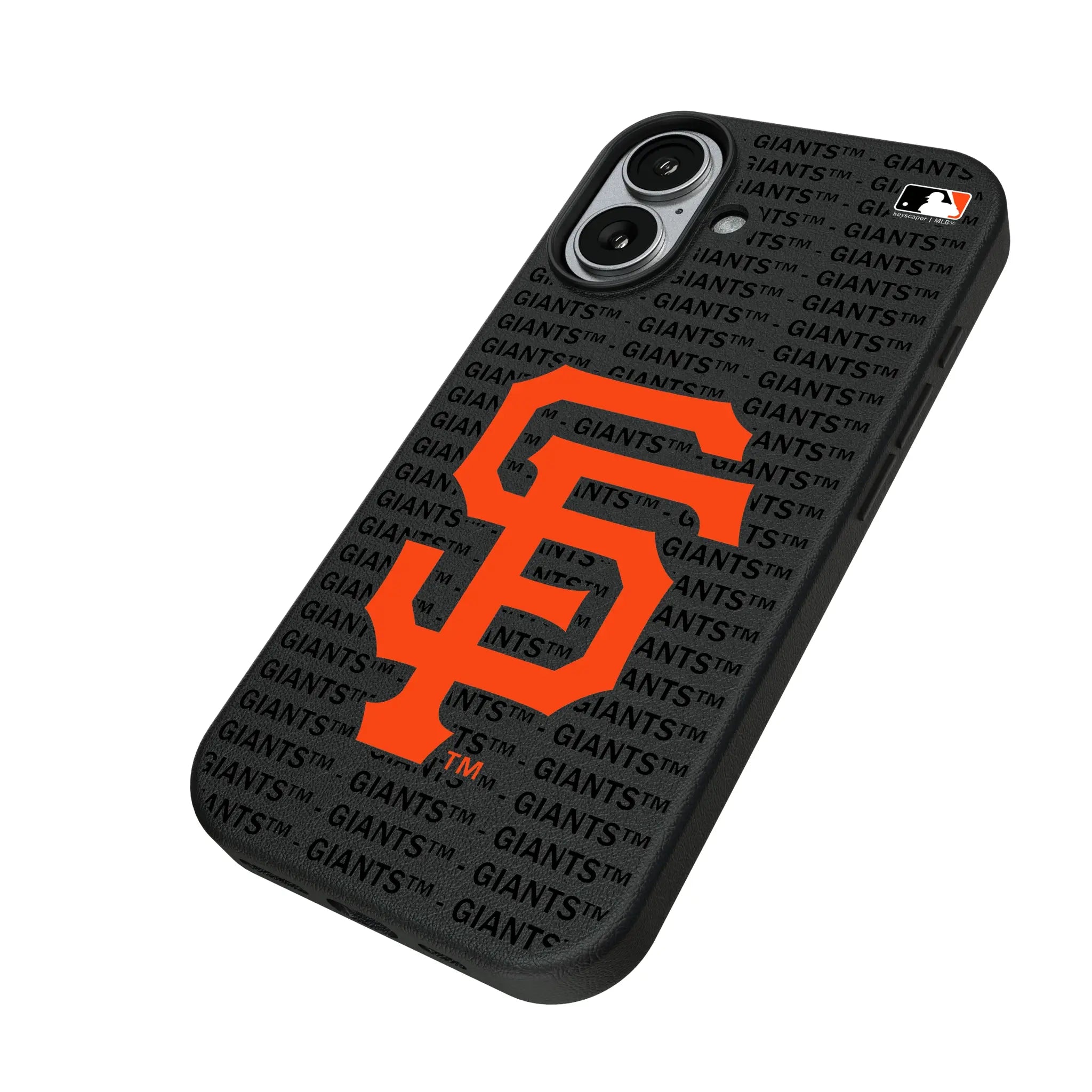 San Francisco Giants Text Backdrop MagSafe Compatible Phone Case for Apple iPhone