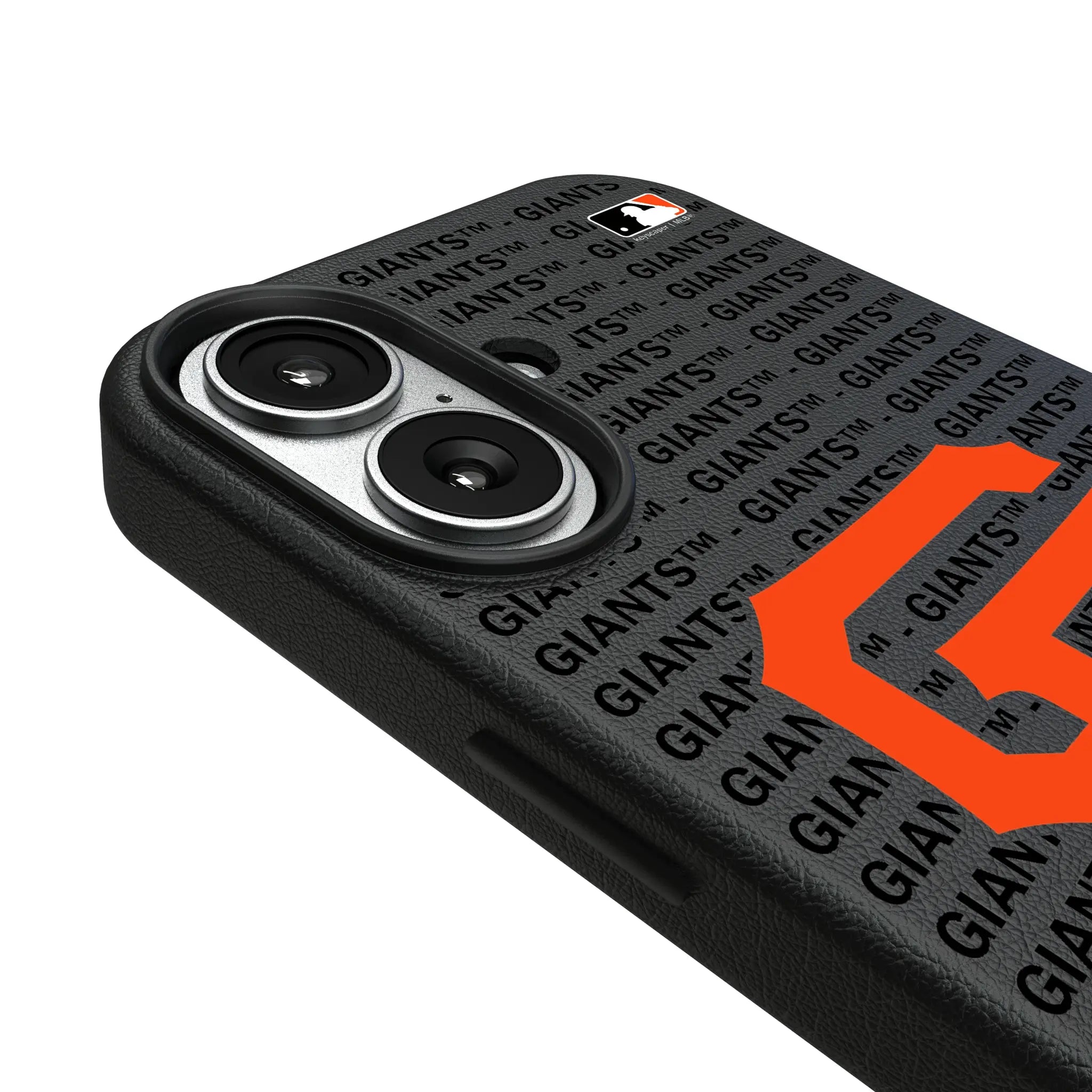 San Francisco Giants Text Backdrop MagSafe Compatible Phone Case for Apple iPhone
