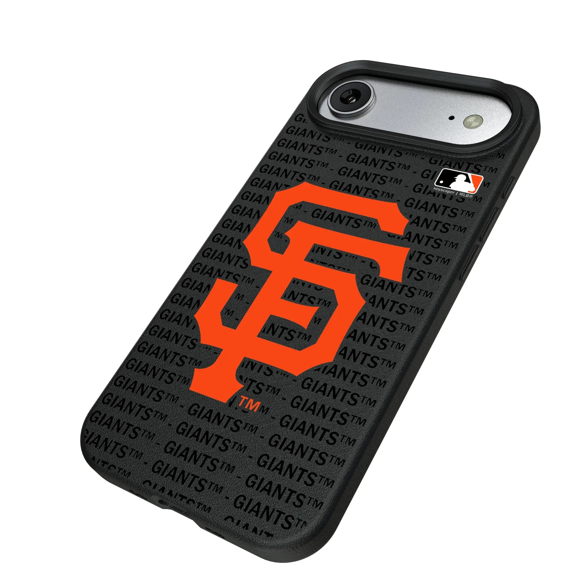 San Francisco Giants Text Backdrop MagSafe Compatible Phone Case for Apple iPhone
